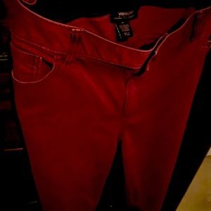 Lane Bryant burgundy pant